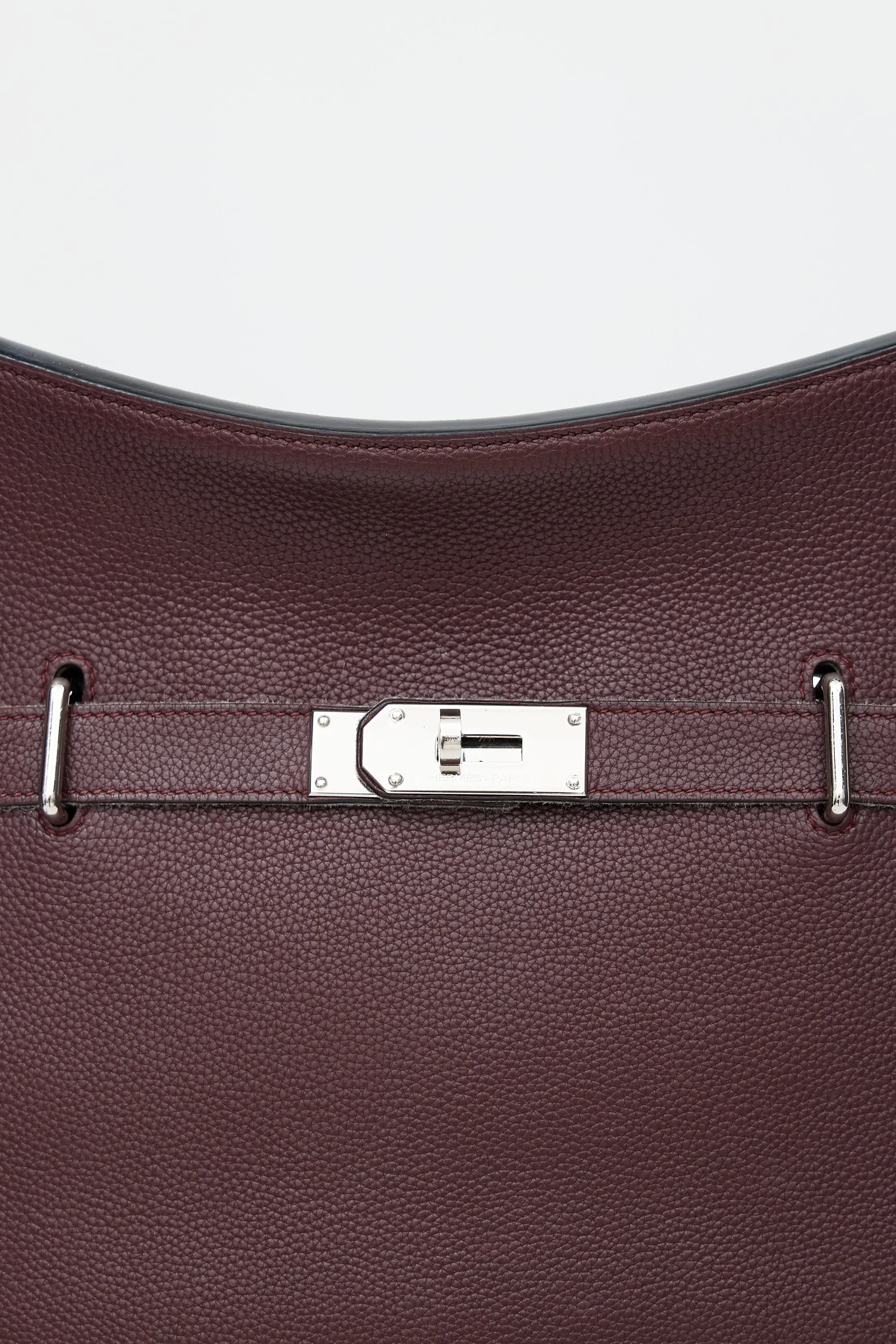 2008 Prune Togo Jypsiere 34 Crossbody Bag