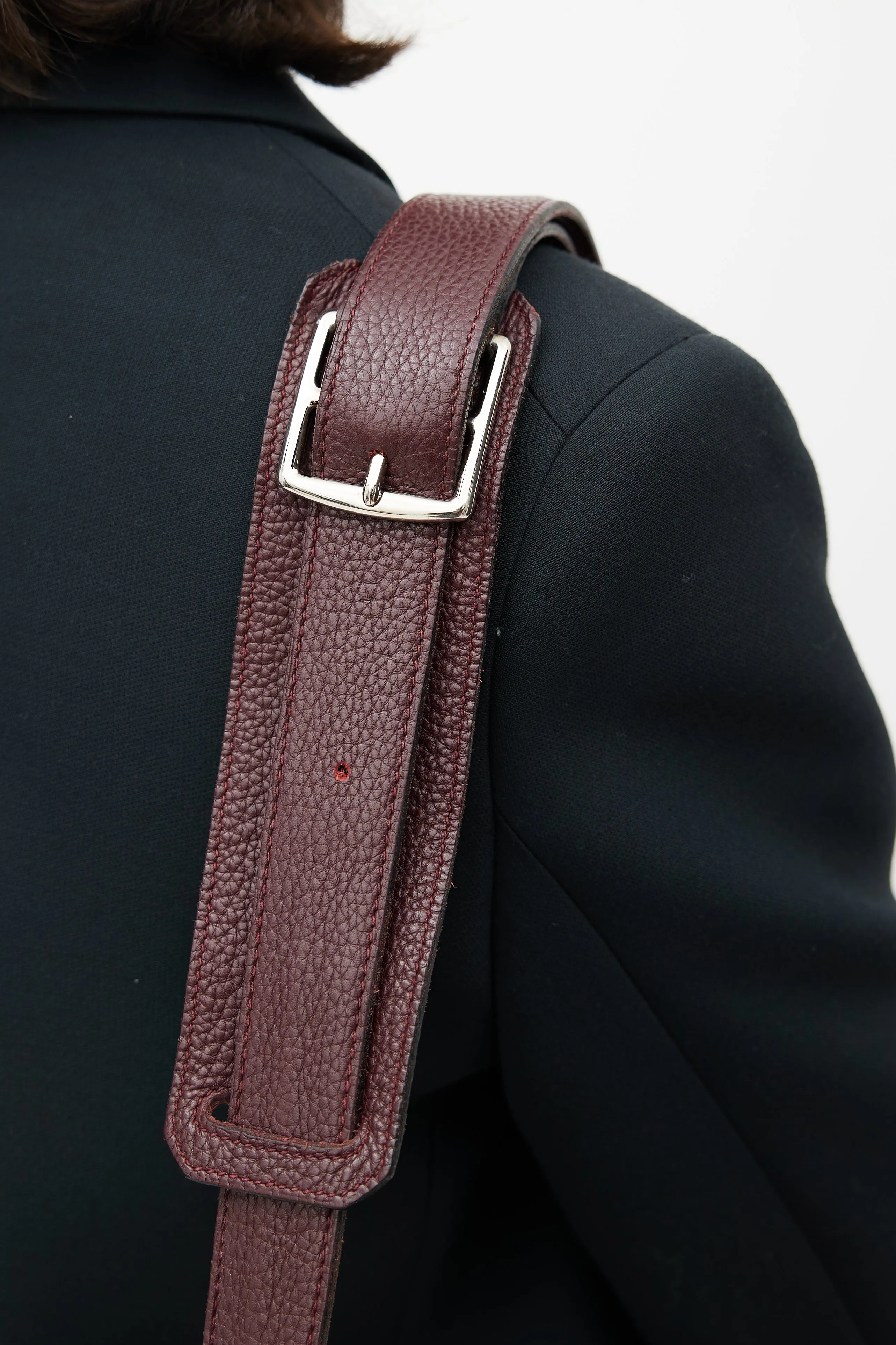 2008 Prune Togo Jypsiere 34 Crossbody Bag