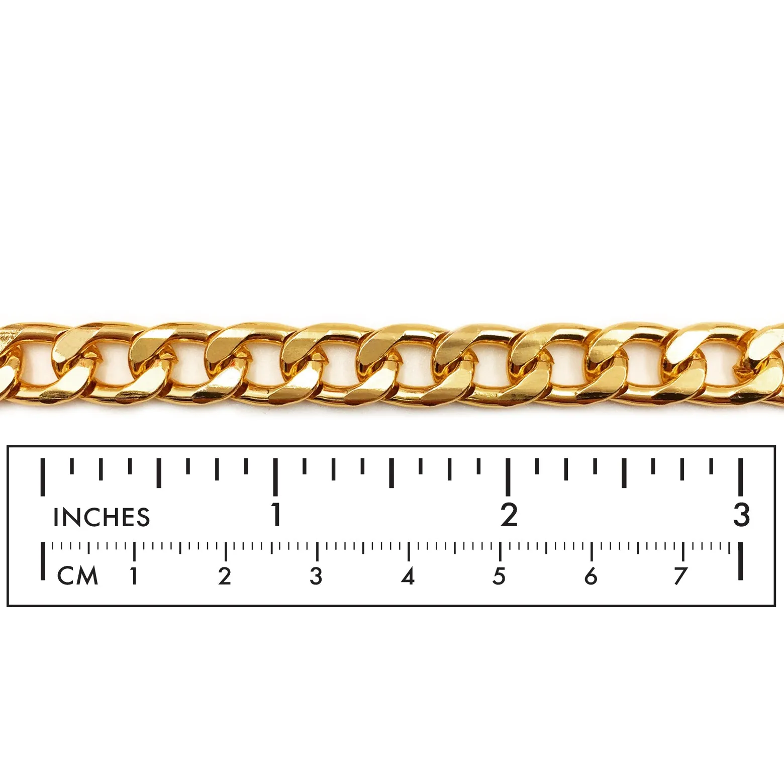 ACYF1102 Aluminum Curb Chain CHOOSE COLOR BELOW