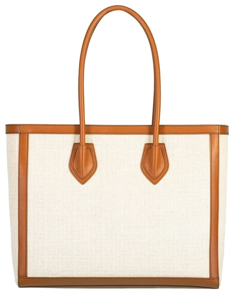 B-Army Shopper Monogram 42-Canvas Bag