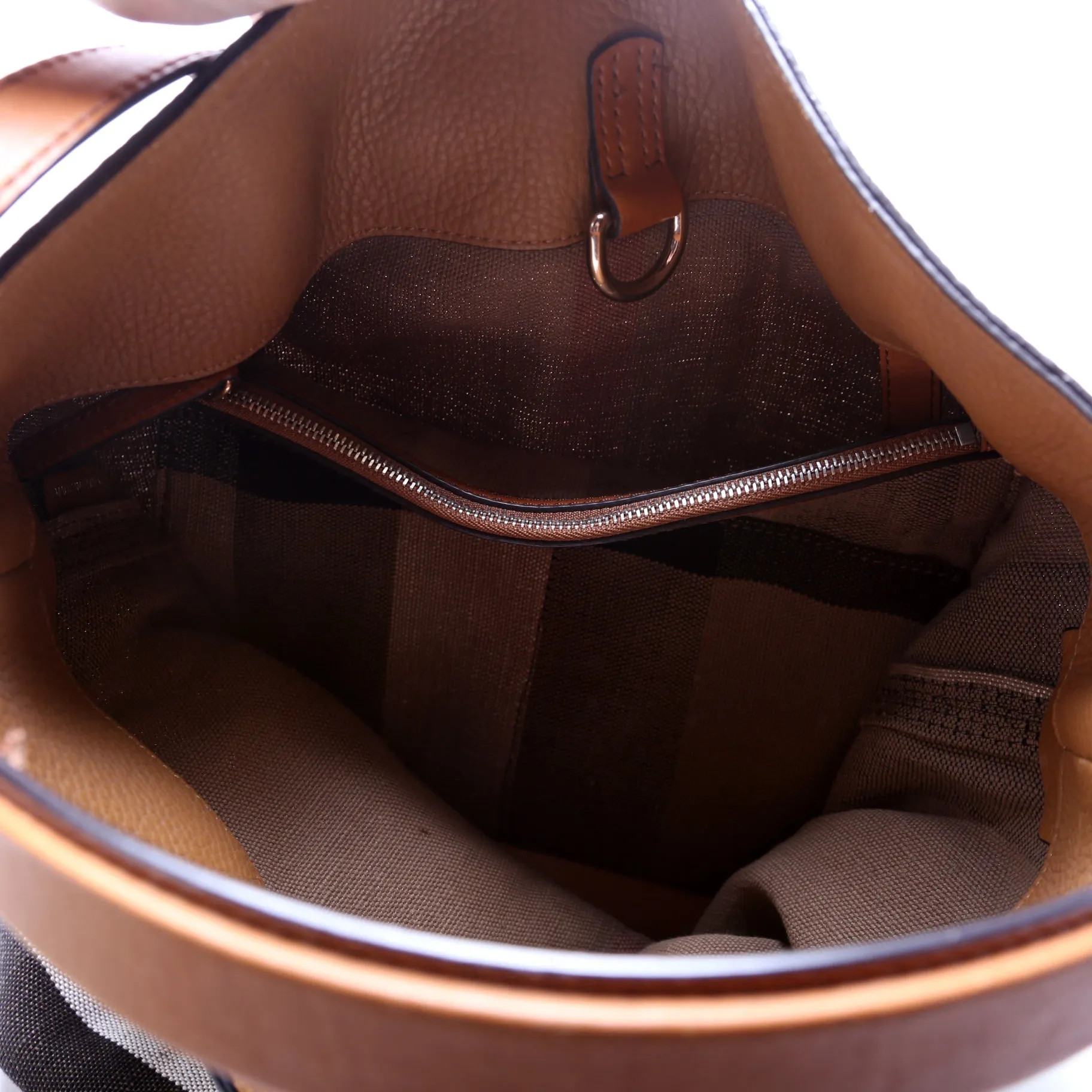 Canvas Mega Check Ashby Hobo Medium