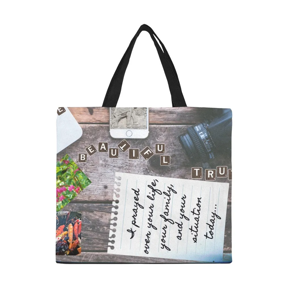 I Prayed For You Canvas Tote