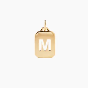 Initial Tag Pendant