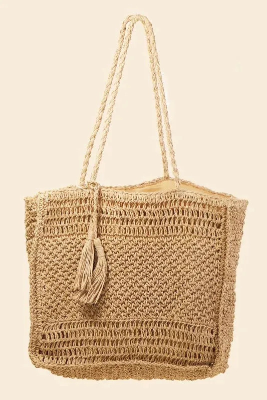 Jasmine Straw Bag