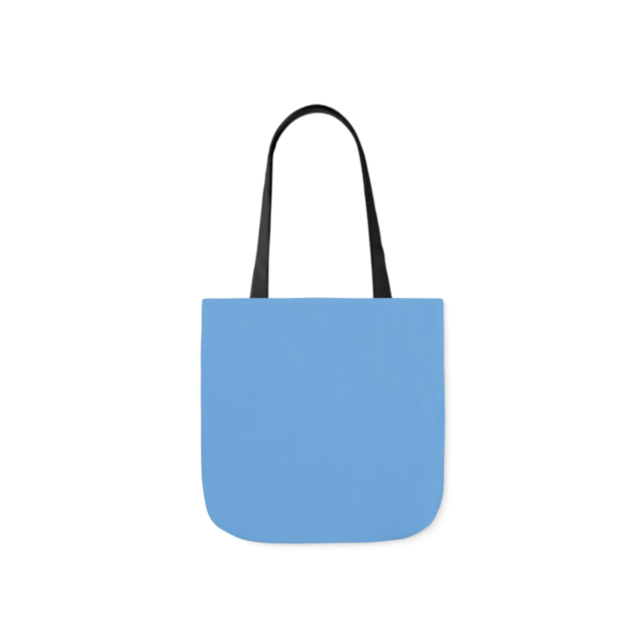 Merry Rxmas Polyester Canvas Tote Bag (Blue)