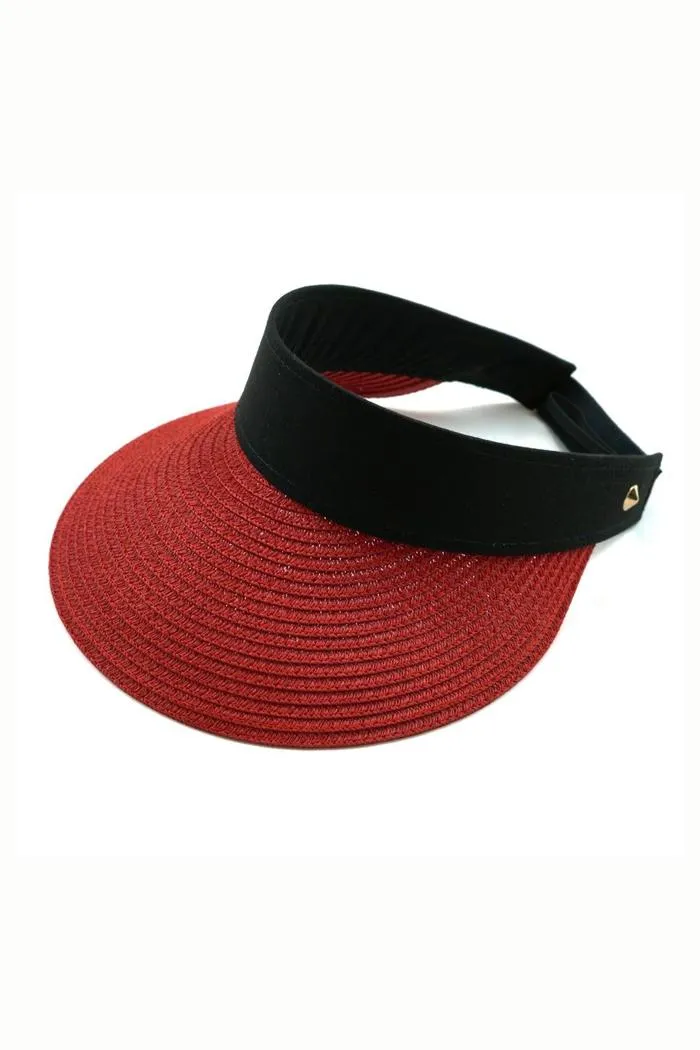 Solid-Visor Sun Hat