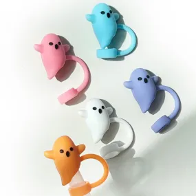 Straw Cover Halloween Ghost