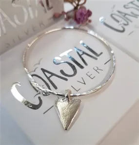 Vintage Heart Bangle
