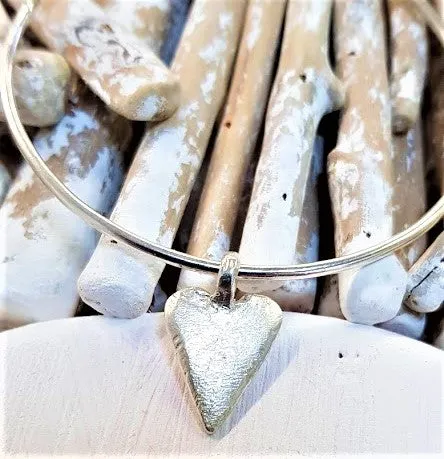 Vintage Heart Bangle