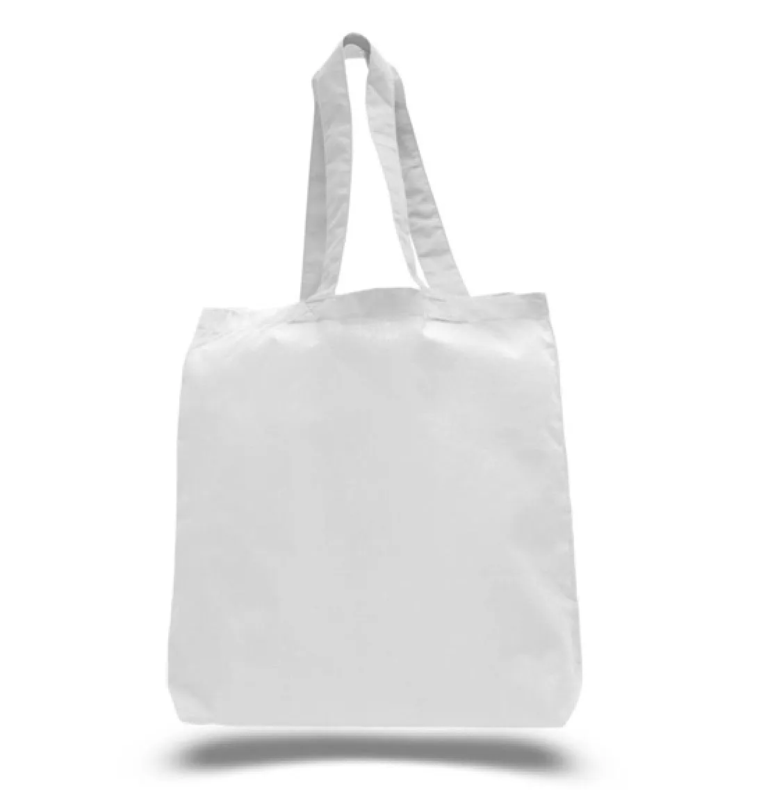 Wholesale Lightweight Plain Cotton Tote Bags with Gusset